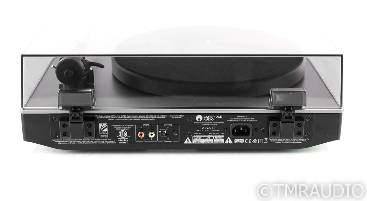 Camridge Audio Alva TT Direct Drive Turntable; Alva High Output MC Cartridge