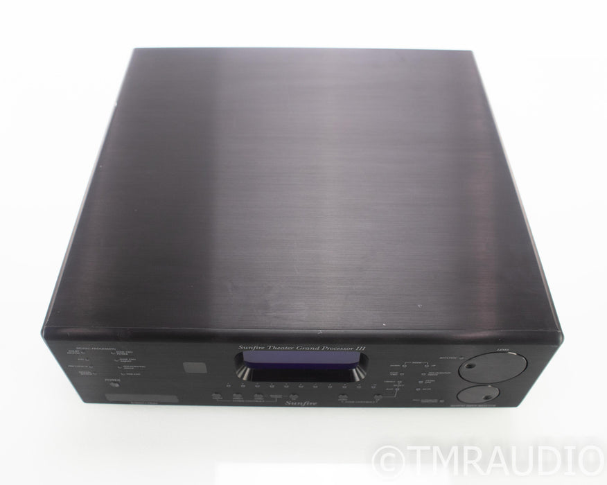 Sunfire Theater Grand III Home Theater Processor; Architect's Choice; MM Phono