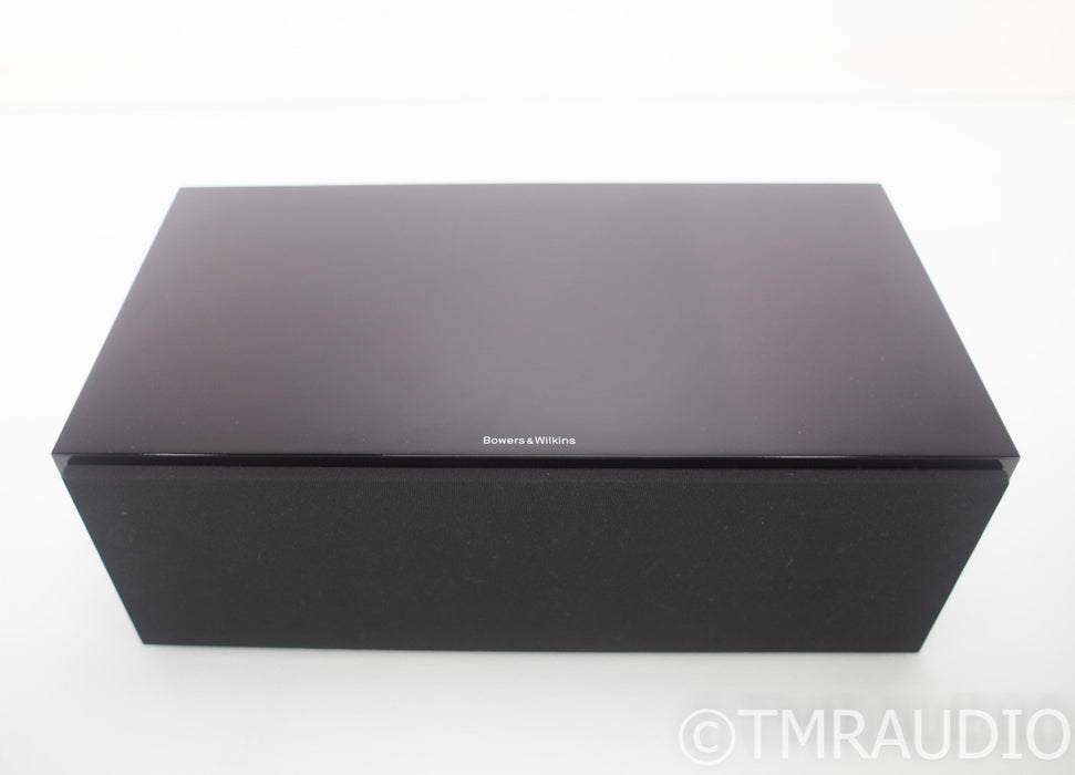 B&W HTM72 S2 Center Channel Speaker; Gloss Black; HTM-72