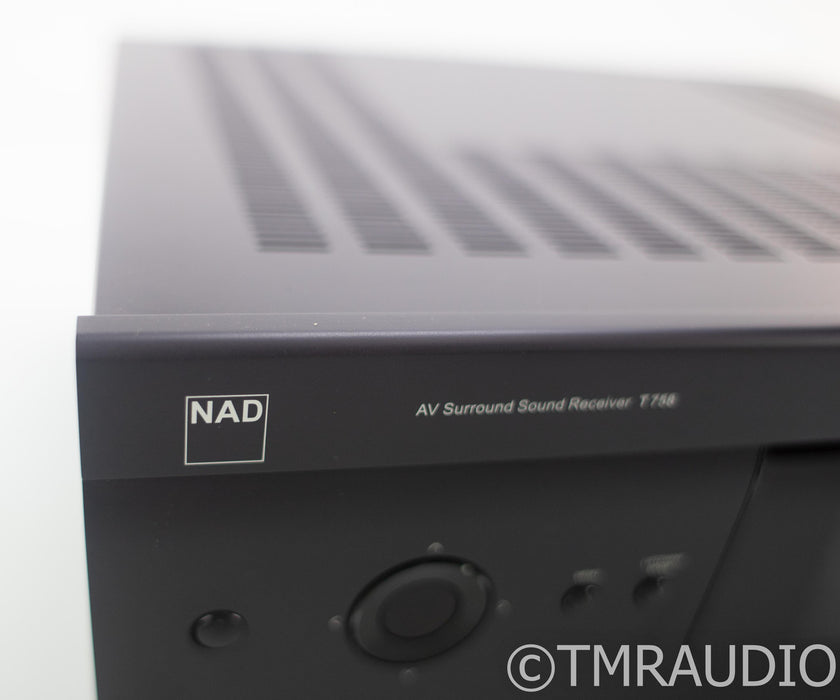 NAD T758 7.1 Channel Home Theater Receiver; Preamplifier; T-758