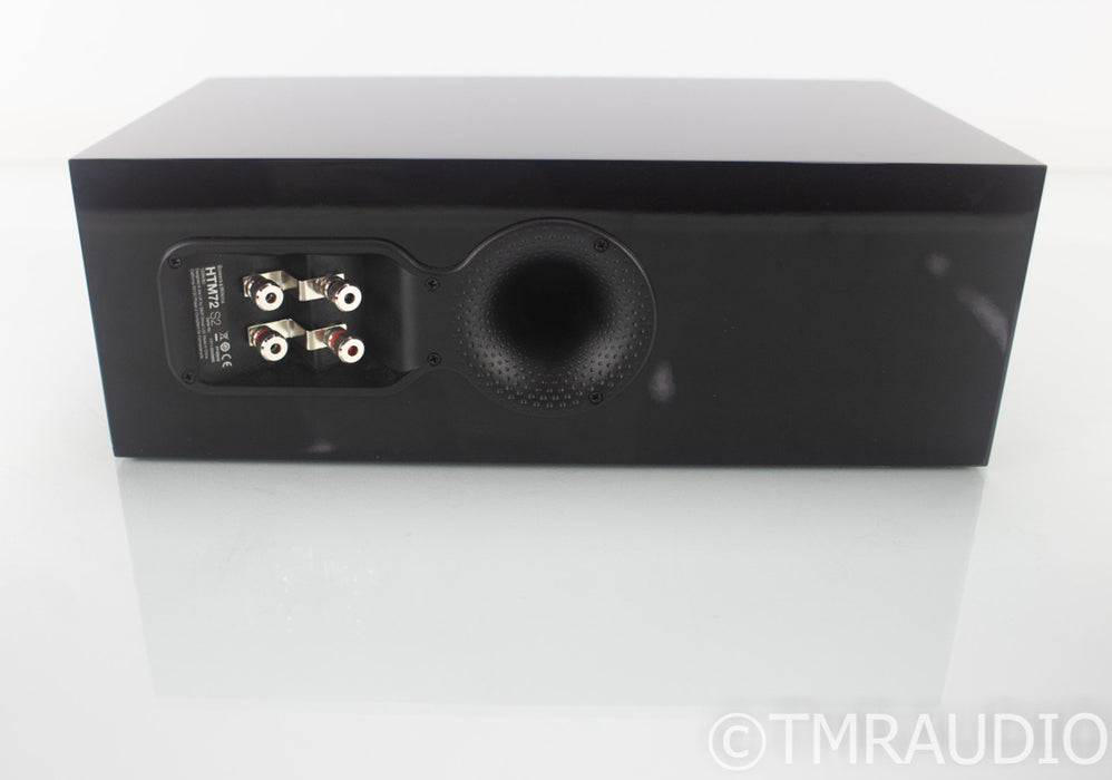 B&W HTM72 S2 Center Channel Speaker; Gloss Black; HTM-72