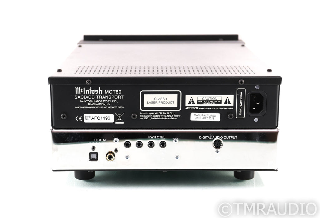 McIntosh MCT80 SACD / CD Transport; MCT-80; Remote