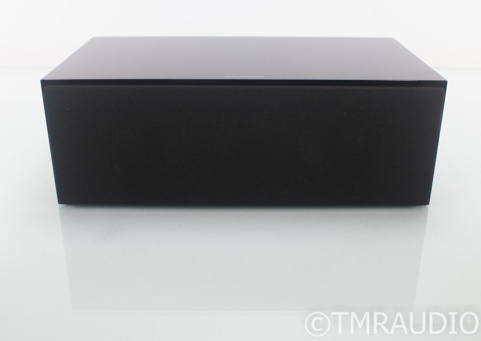 B&W HTM72 S2 Center Channel Speaker; Gloss Black; HTM-72