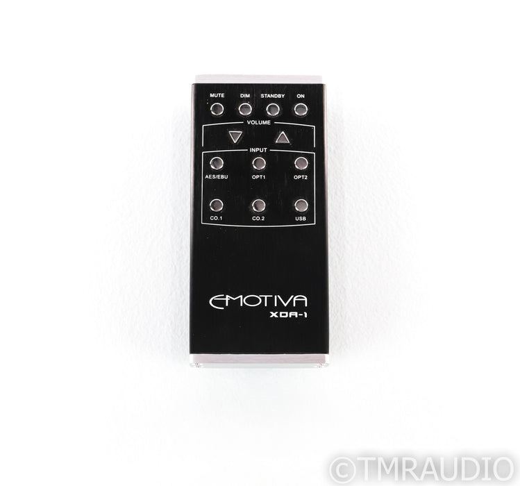 Emotiva XDA-1 DAC; D/A Converter; XDA1; Remote