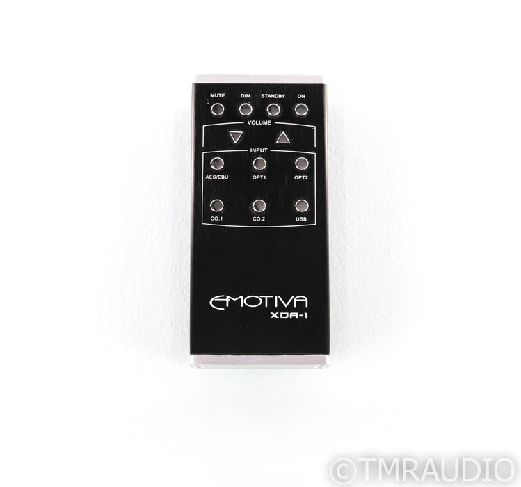 Emotiva XDA-1 DAC; D/A Converter; XDA1; Remote
