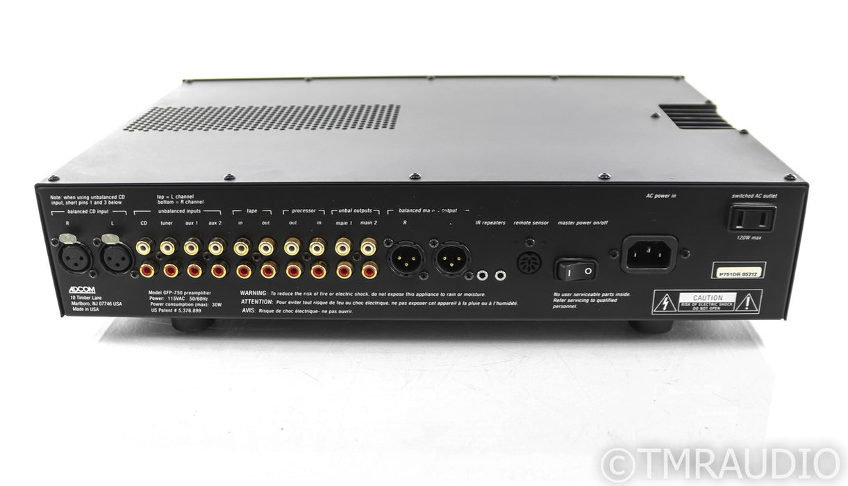 Adcom GFP-750 Stereo Preamplifier; GFP750; Blue Board