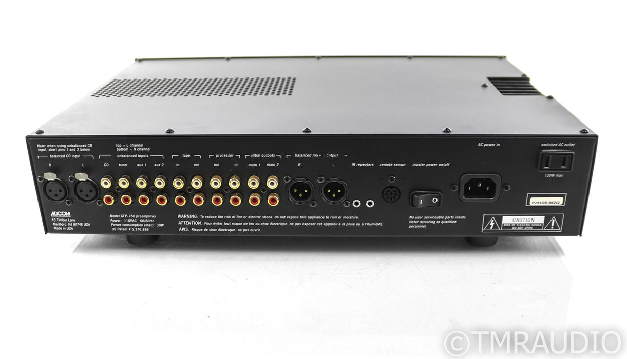 Adcom GFP-750 Stereo Preamplifier; GFP750; Blue Board