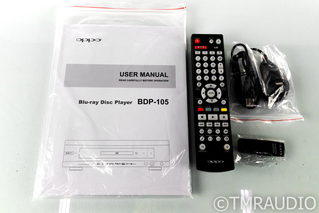 Oppo BDP-105 Universal Blu-Ray Player; BDP105; Remote