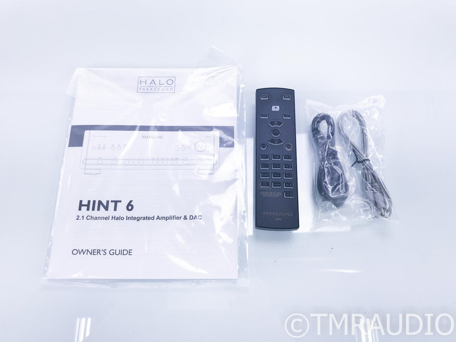 Parasound Halo HINT 6 2.1 Channel Integrated Amplifier; Remote