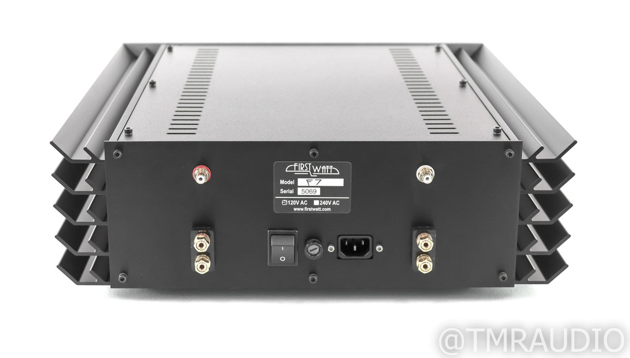 First Watt F7 Stereo Power Amplifier