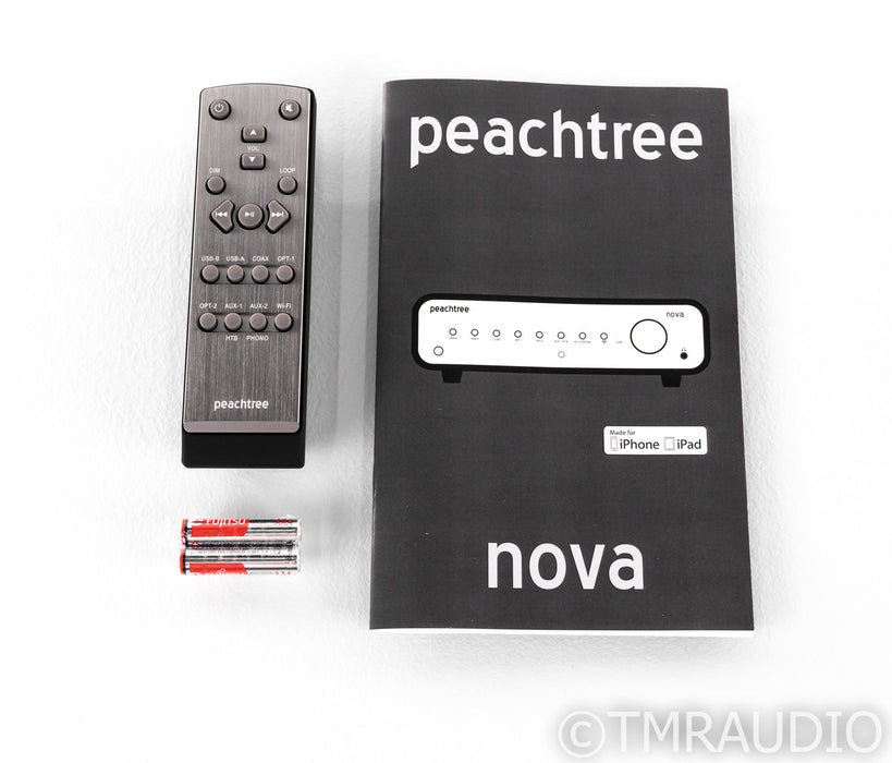 Peachtree Nova150 Stereo Integrated Amplifier; Nova 150; Remote; Gloss Mocha