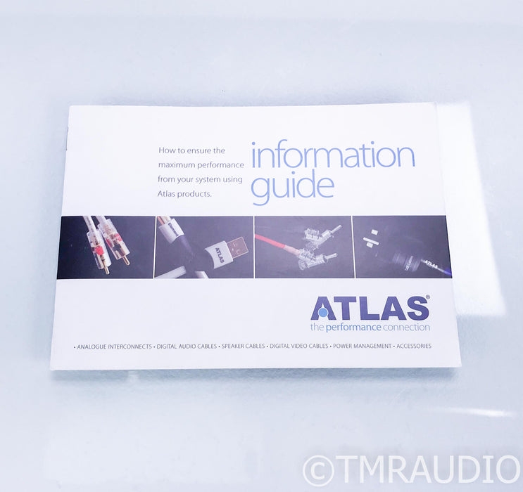 Atlas EOS 2mm Power Cable; 1.5m AC Cord; Rhodium