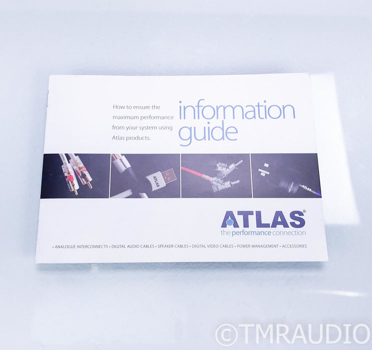 Atlas EOS 2mm Power Cable; 1.5m AC Cord; Rhodium