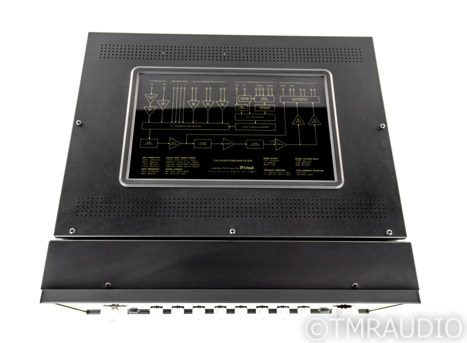 McIntosh C52 Stereo Preamplifier / DAC; Remote; C-52; MM / MC Phono