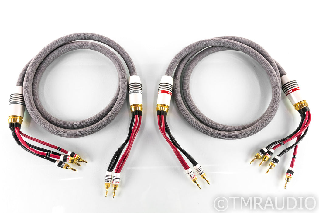 Monster Cable M2.4s Biwire Speaker Cables; 8ft Pair