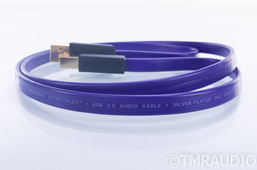 WireWorld Ultraviolet 5.2 USB Cable; 1m Digital Interconnect; 5/2