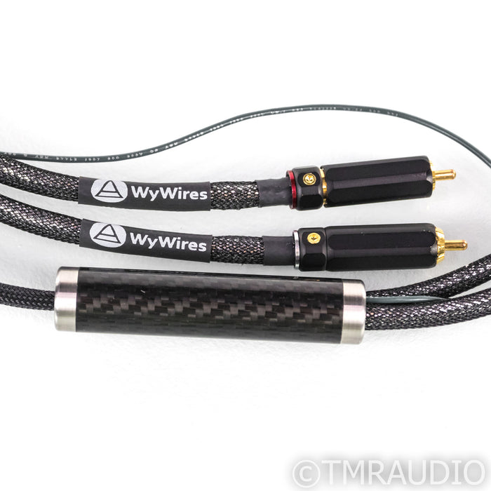 WyWires Diamond Series RCA 5-Pin DIN Phono Cable; 4ft. Interconnect