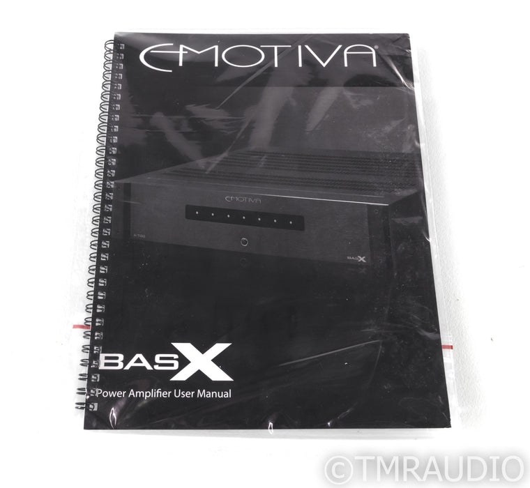 Emotiva BasX A-300 Stereo Power Amplifier; A300