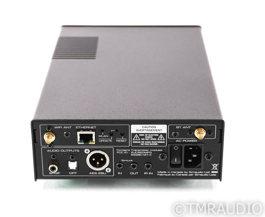 Simaudio Moon Neo Mind Wireless Network Streamer; Bluetooth; Remote
