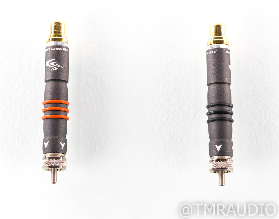High Fidelity Cables Magnetic RCA Adapters; Destination Pair