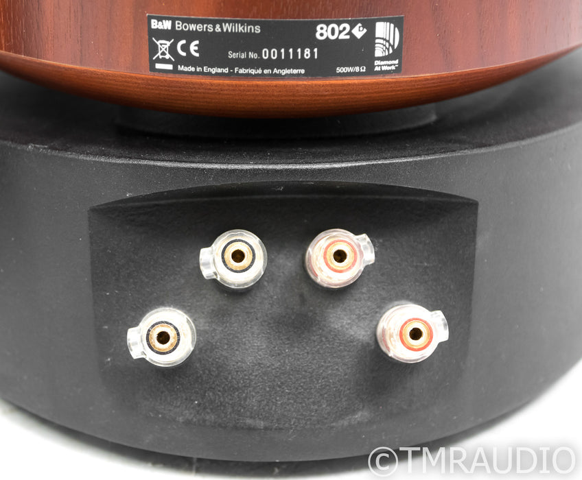 B&W 802D Floorstanding Speakers