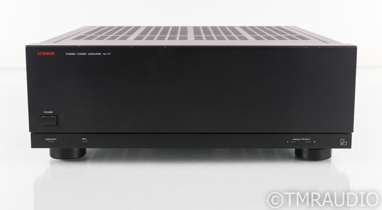 Luxman M-117 Stereo Power Amplifier; M117