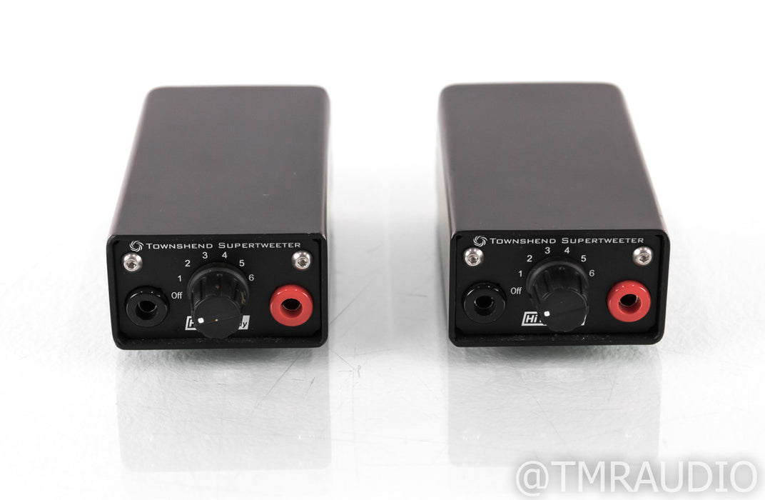 Townshend Maximum Super Tweeters; Satin Black Pair