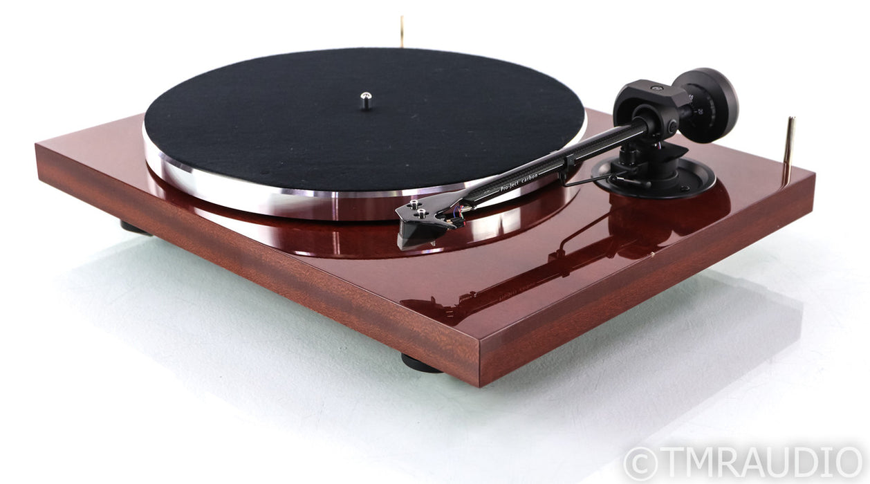 Pro-Ject 1Xpression Carbon Classic Turntable; Mahogany; 2M Silver Cartridge