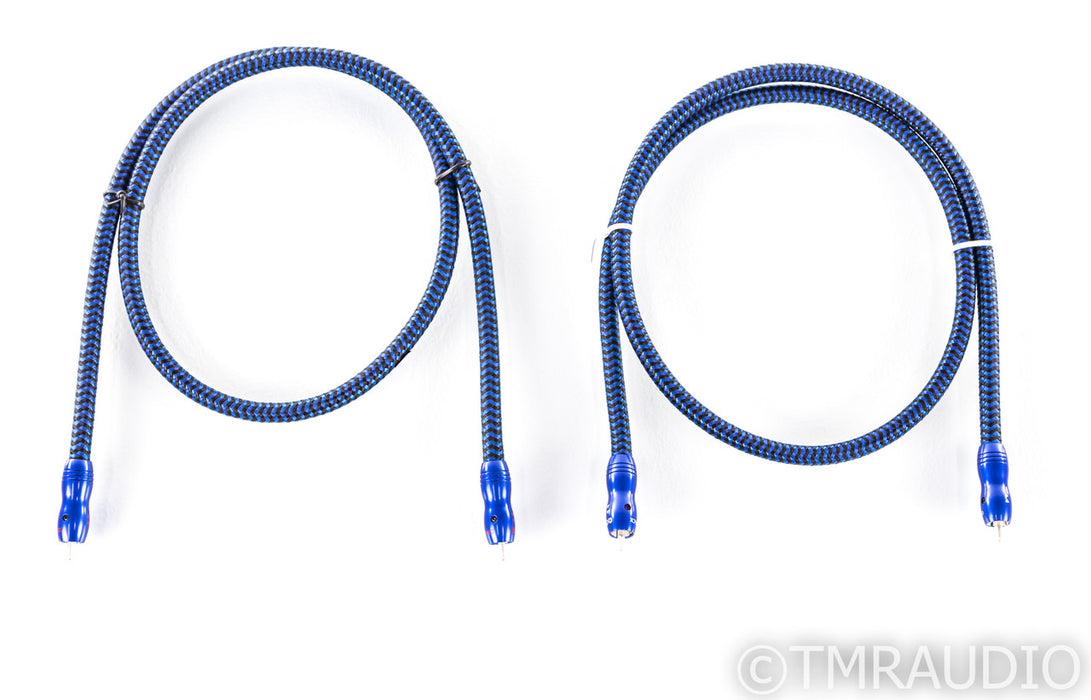 AudioQuest Diamondback RCA Cables; 1m Pair Interconnects