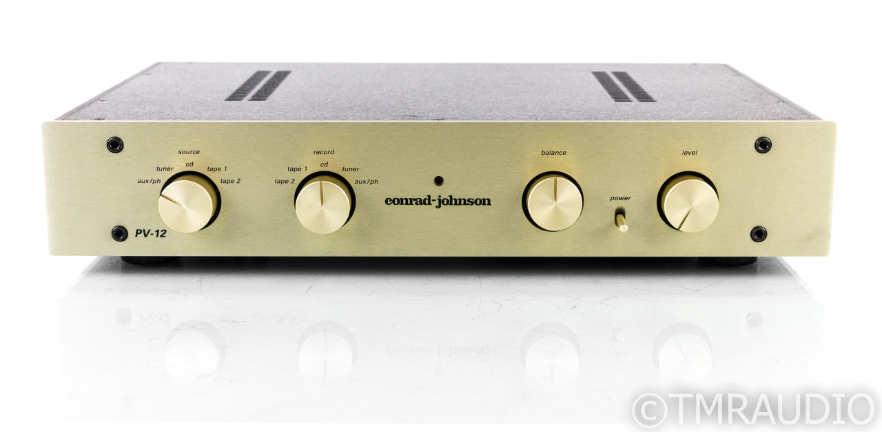 Conrad Johnson PV-12A Stereo Tube Preamplifier; PV12-A