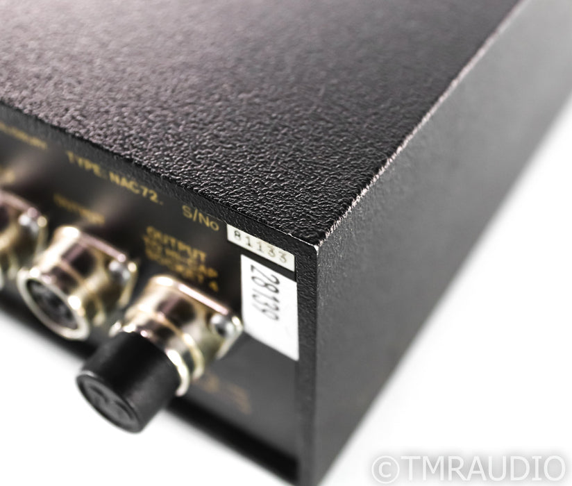 Naim NAC72 Vintage Stereo Preamplifier; NAC-72 (No Power Supply)