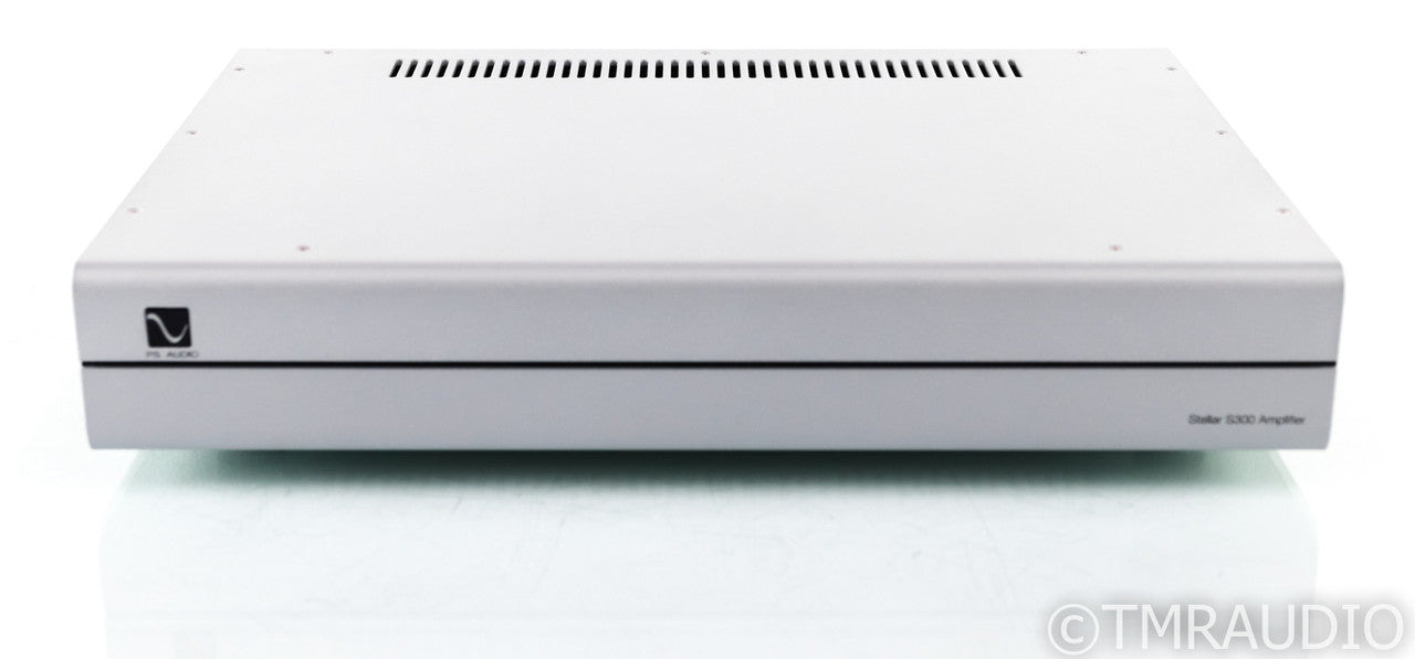 PS Audio Stellar S300 Stereo Power Amplifier; Silver; S-300 (Used)