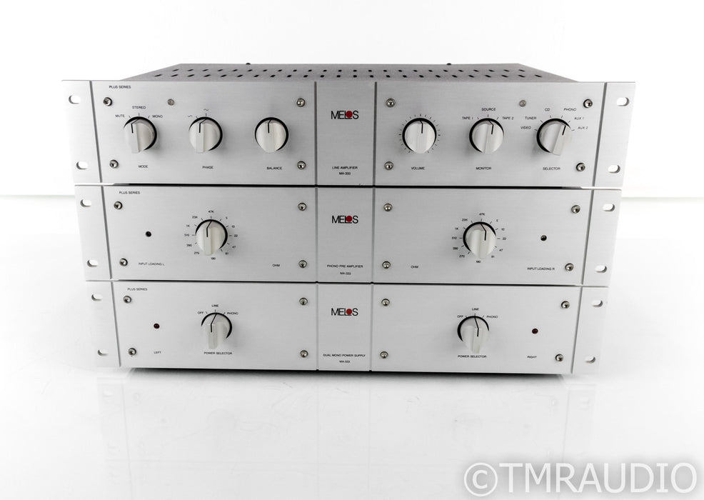 Melos MA-333 Plus Tube Line and Phono Preamplifiers