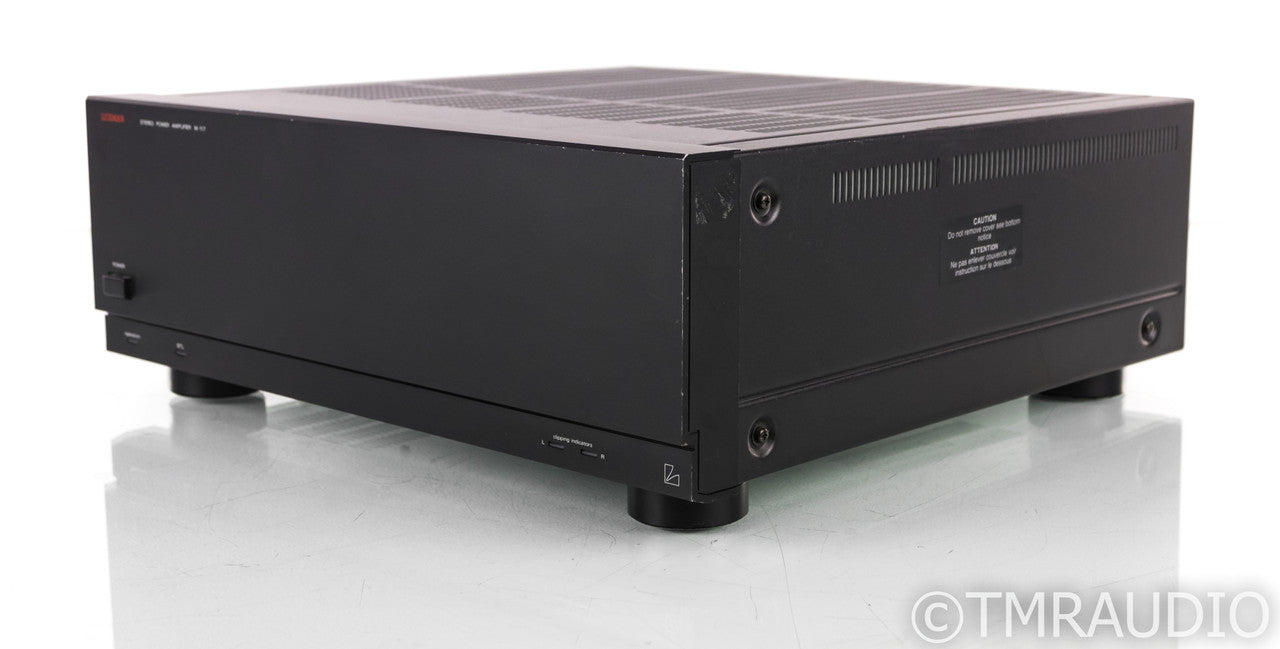 Luxman M-117 Stereo Power Amplifier; M117