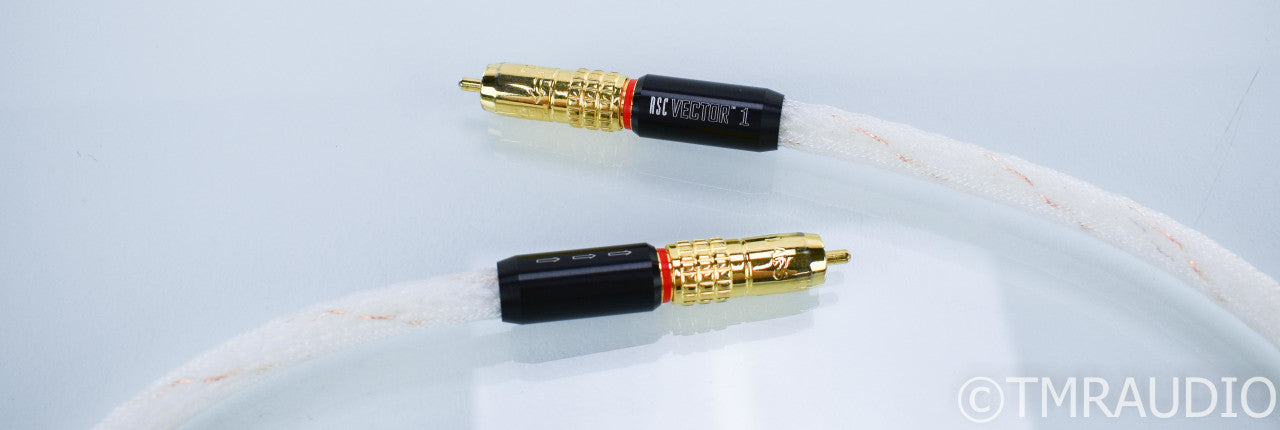 Tara Labs RSC Vector 1 RCA Cables; 1m Pair Interconnects