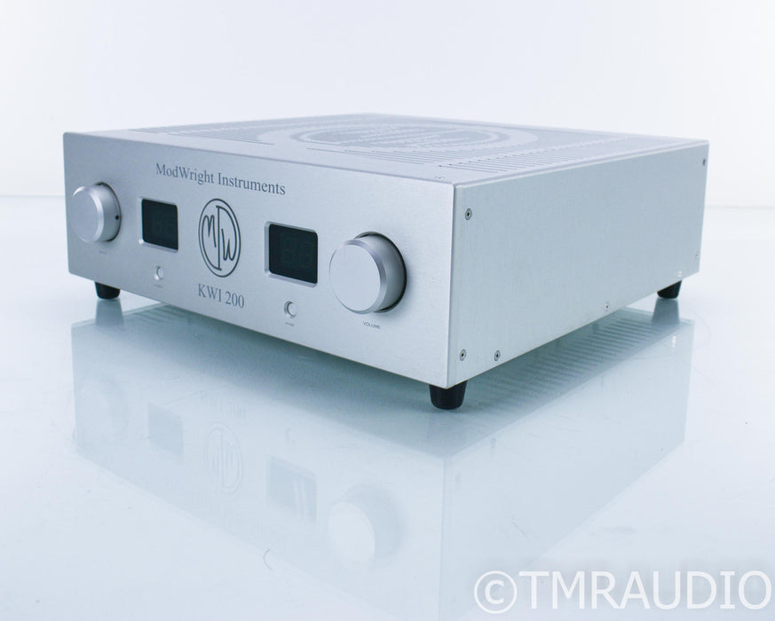 Modwright KWI-200 Stereo Integrated Amplifier; KWI200; Remote; MM Phono