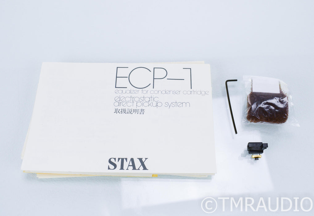 Stax CPY MK2 / ECP-1 Electrostatic Phono Cartridge; Condenser System; CPY-2; ECP1