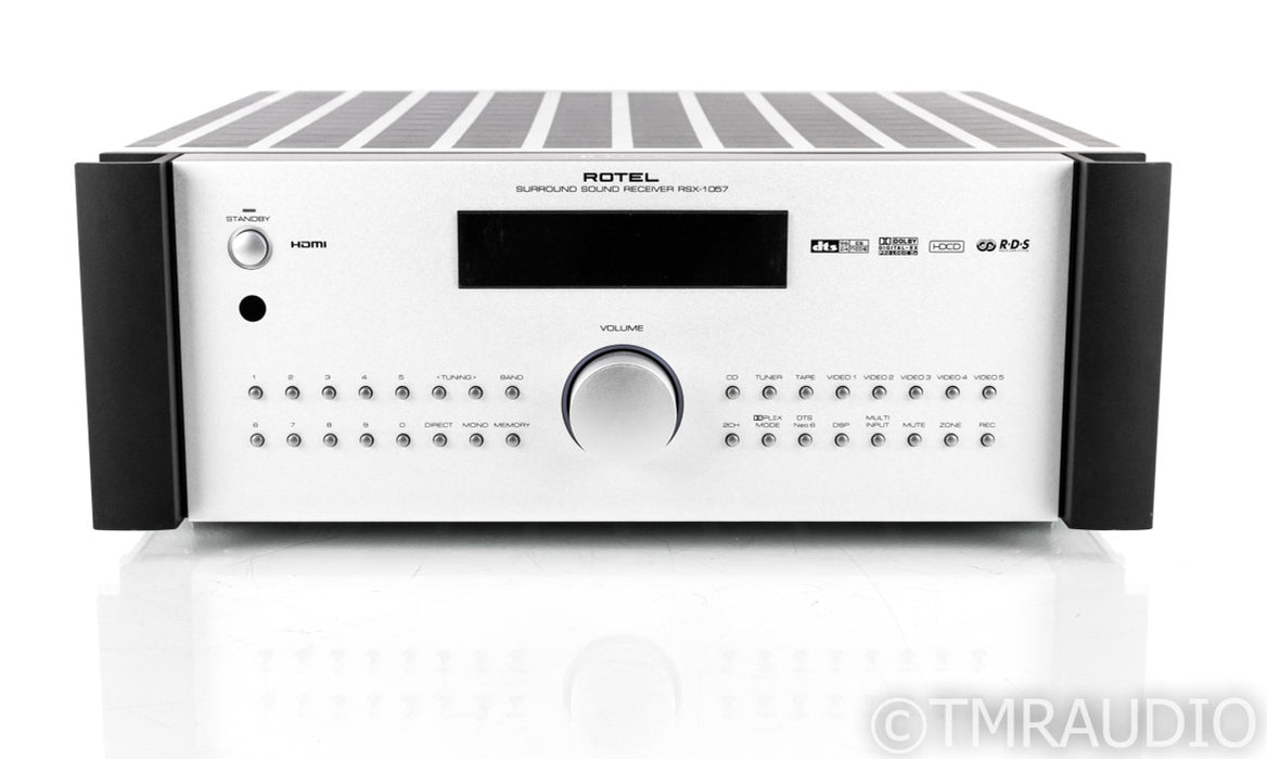 Rotel RSX-1057 7.2 Channel Surround Receiver; RSX1057; AS-IS (Occasional Pops)