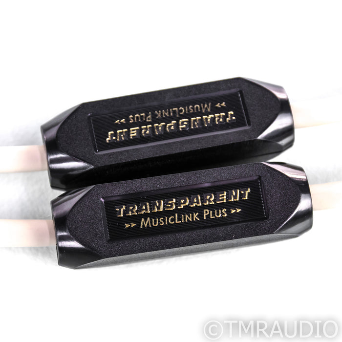 Transparent Audio MusicLink Plus RCA Cables; 5ft Pair Interconnects