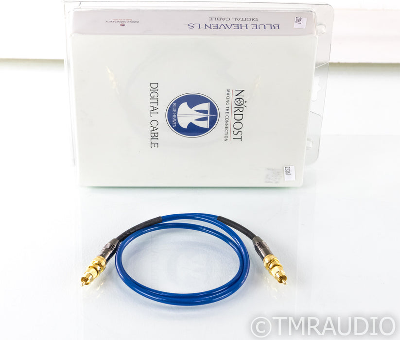 Nordost Blue Heaven LS BNC / RCA Digital Coaxial Cable; Single 1m Interconnect
