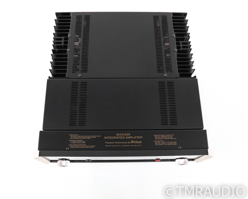 McIntosh MA5300 Stereo Integrated Amplifier; MA-5300; Remote
