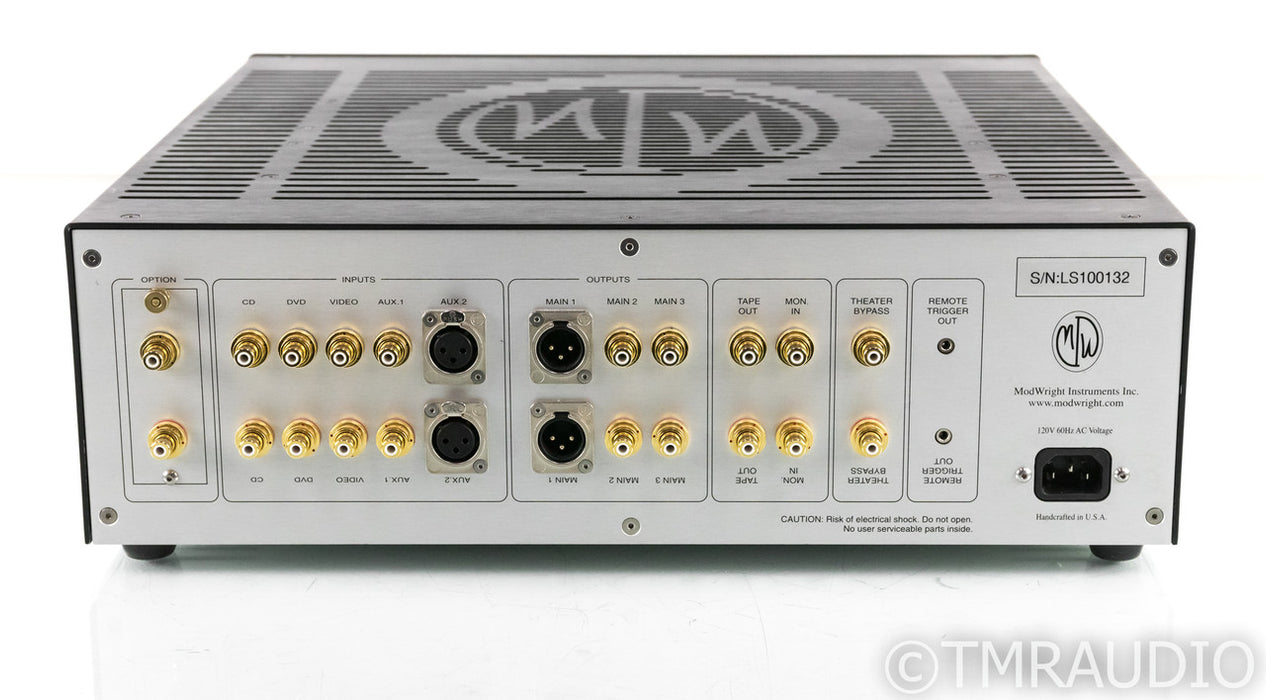 Modwright LS 100 Stereo Tube Preamplifier; LS-100; MM/MC Phono; Remote