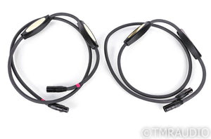 Transparent Audio Reference Balanced XLR Cables; 6ft Pair Interconnects