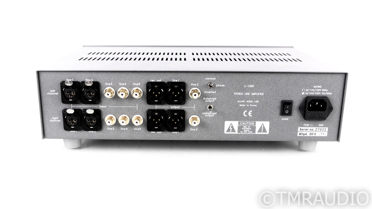 Allnic Audio L-1500 Stereo Tube Preamplifier; L1500