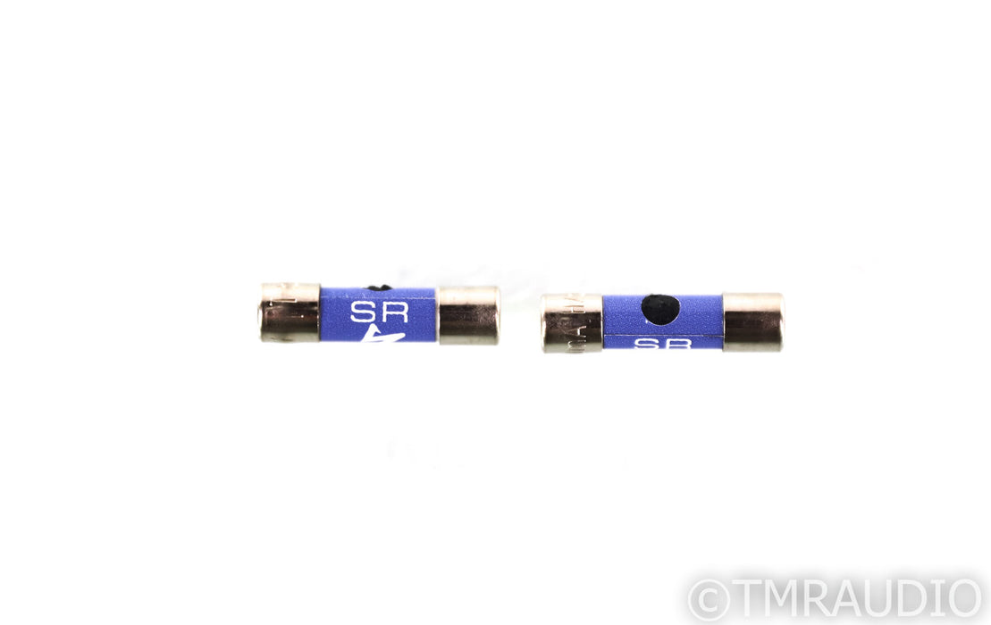 Synergistic Research SR Blue Fuse; Pair; Slow-Blow; 5x20mm; 250V; 500mA