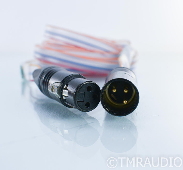 DNM HTFN Solid Core XLR Cables; 15ft Balanced Interconnects