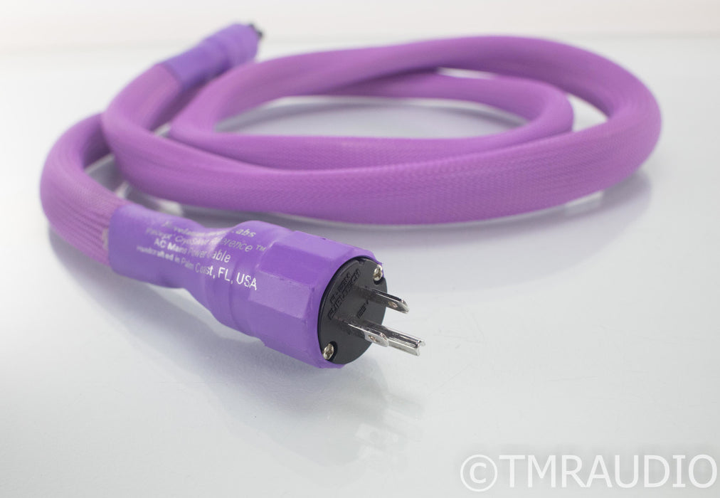 Revelation Audio Precept Cryosilver Reference Power Cable; 2.5m AC Cord; 20A
