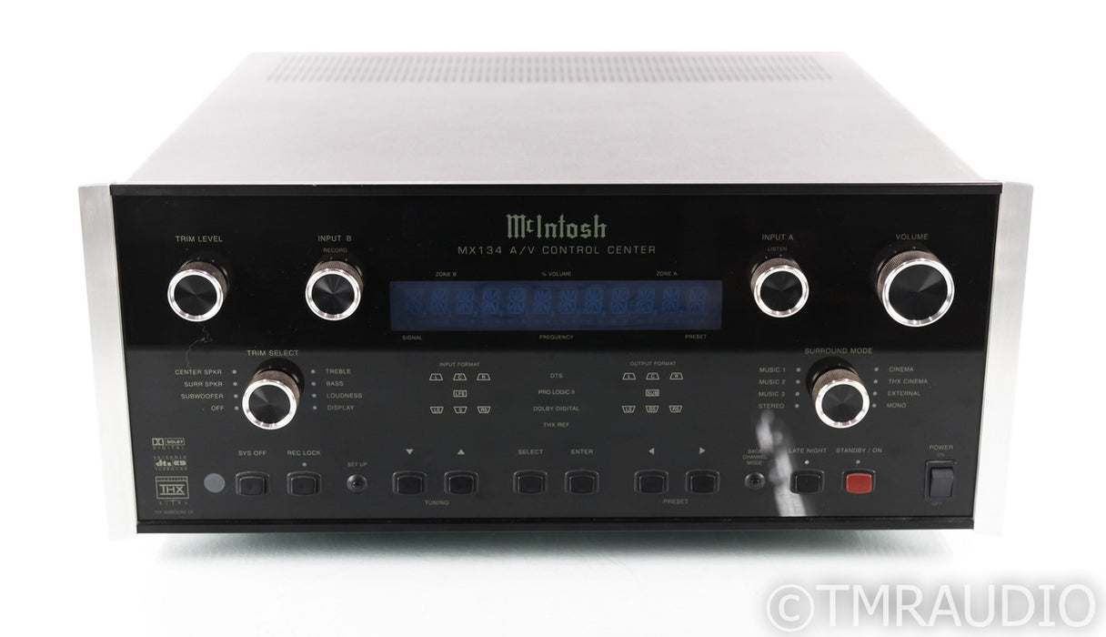 McIntosh MX134 7.2 Channel Home Theater Processor; MX-134; Remote