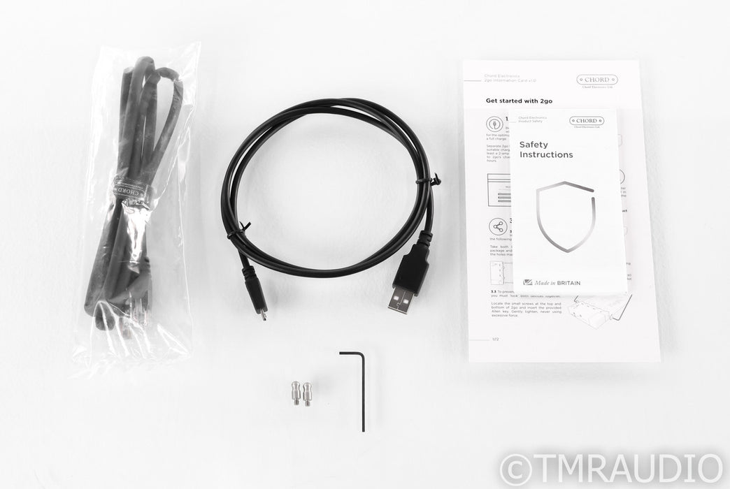 Chord Electronics 2Go Portable Network Streamer; 4TB; Black