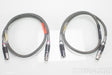 Crystal Clear Audio Magnum Opus XLR Cables; 1m Pair Balanced Interconnects; CCAC